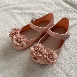 Mini Melissa US7 Girls Pink Shoes